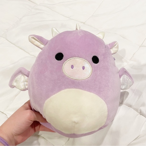 Squishmallows | Toys | Squishmallows Medium Sized Purple Dragon ...